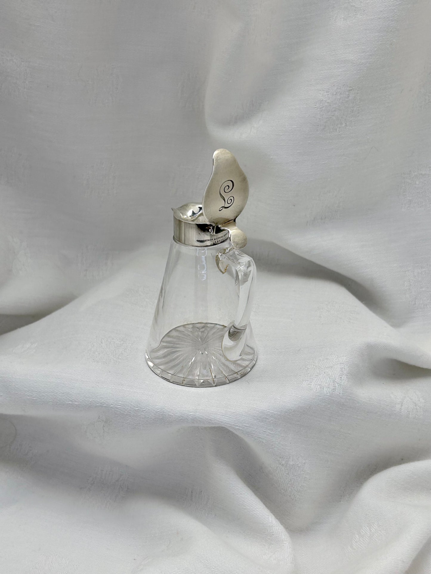 Tiffany & Co Whisky Noggin with Sterling Top