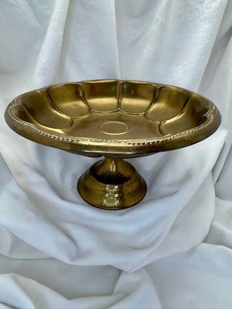 Vintage Brass Compote