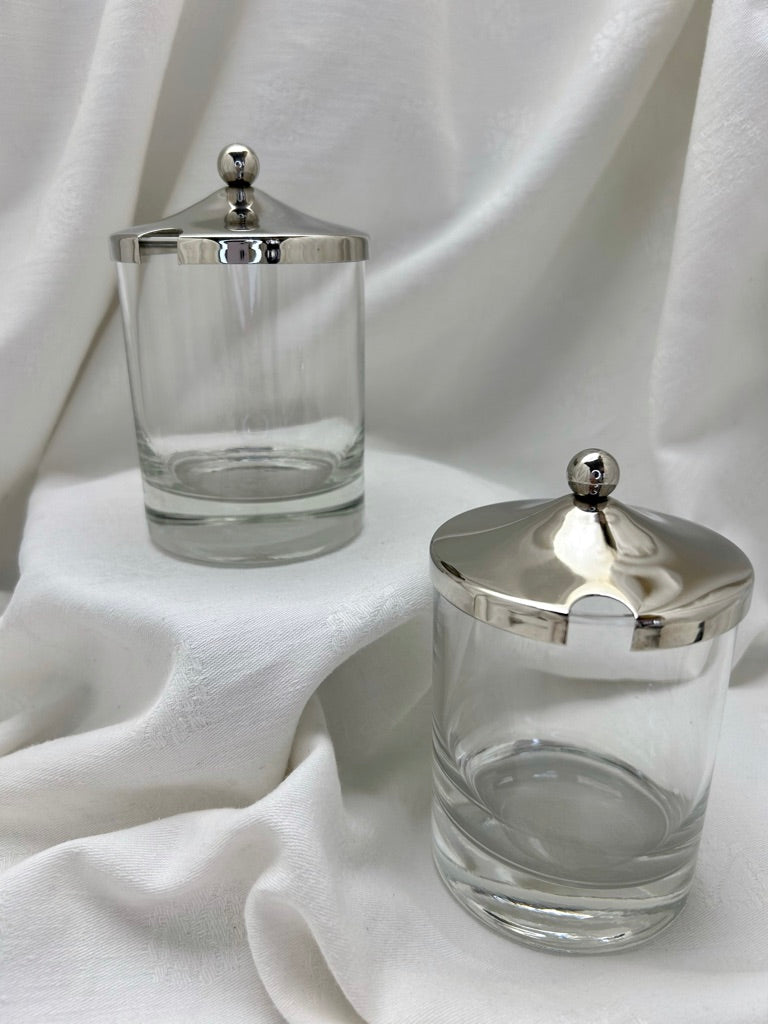 Jelly Jar with Silver-Plated Lid