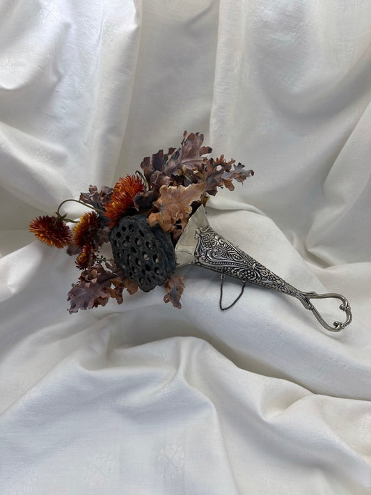 Silver-Plated Tussie-Mussie