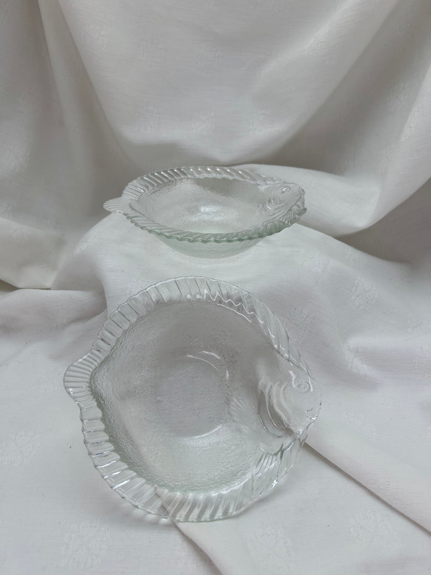 Mikasa Japanese Glass Fish Bowl Set