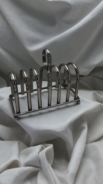 Toast Rack with a Rounded Handle